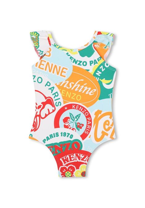 Costume con stampa KENZO KIDS | K60934Z41